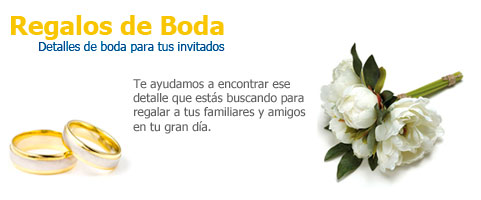 Regalos de boda