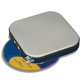 PORTA CD METALICO (12 UNID)