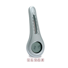 RELOJ TERMOMETRO PENDULO