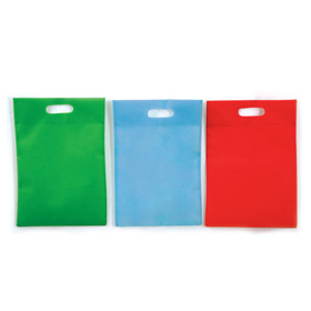 BOLSA NON WOVEN A AZUL CLARO