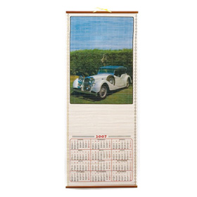 CALENDARIO MADERA AUTOMOVIL