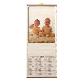 CALENDARIO MADERA NIÑOS