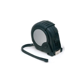 FLEXOMETRO NEGRO ESTRIAS 5 MT