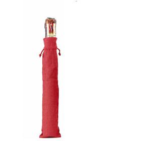 FUNDA EMBUTIDO YUTE ROJA