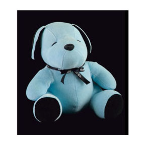 PELUCHE PERRO AZUL GRANDE