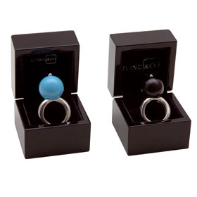 ANILLO ROUND BOLA AZUL