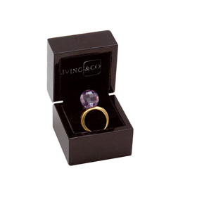 ANILLO DISCO BURDEOS