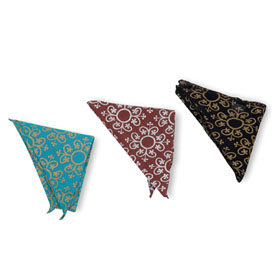 BANDANA BAROQUE AZUL