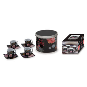 SET CAFE FLOR NOIR