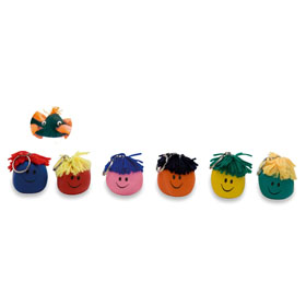 LLAVERO SMILE AMARILLO