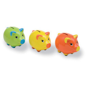 HUCHA CERDITO AMARILLA