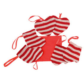 SET COLGANTES NAVIDAD RAYAS