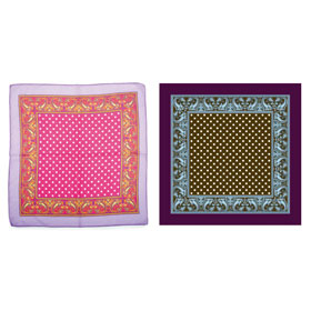 PAÑUELO MINI ÉTÉ MORADO
