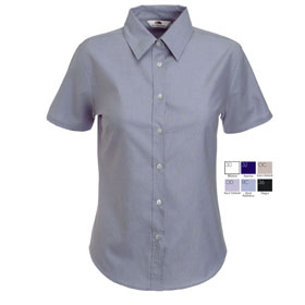 CAMISA OXF C.COR MUJ GR OXF L