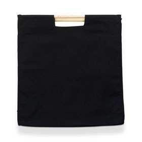 Bolsa de compra unicolor con asa de m...