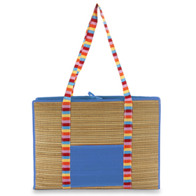 Bolsa de playa con bolsillo interior