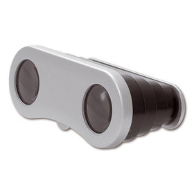 Binocular plegable