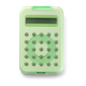 Calculadora con tapa plegable. 1 pila...