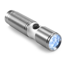 Linterna con 9 luces LED blancas con ...