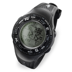 Reloj de pulsera con brújula electrón...