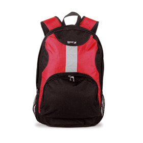 Mochila 27 litros con banda reflectan...
