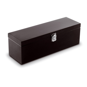 Caja de madera para una botella con 3...