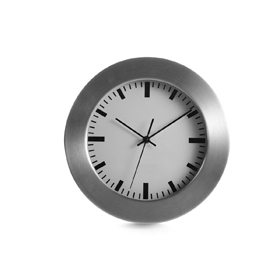 Reloj de pared Silver con esfera desm...
