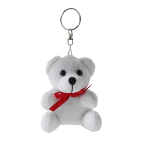 Animalito de peluche con llavero en c...