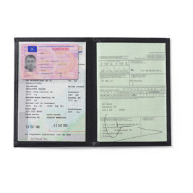 Funda documentos para el coche