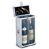 CAJA VINO ALUMINIO 2 BOTELLAS