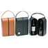 BOTELLERO SIMIL PIEL ZIPPER MA