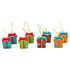 COLGANTES NAVIDAD PRESENT AZUL