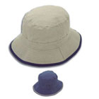 SOMBRERO BICOLOR AZUL
