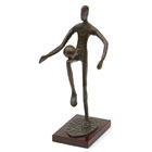 FIGURA BRONCE FOOTBAL