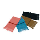 BUFANDA MOHAIR AZUL