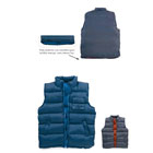 CHALECO BOMBER AZUL T.L