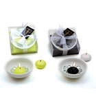 SET CUENCO VELA CON AROMA NEGR