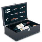 SET VINOS SIMIL PIEL 2 BOTELLA