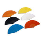 ABANICO PLASTICO AMARILLO