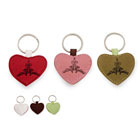 LLAVERO PARIS MARRON/VERDE