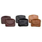 MONEDERO SOLAPA COMBI MARRON