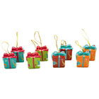 COLGANTES NAVIDAD PRESENT AZUL