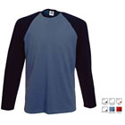 CAMISETA BBALL ML BL/NE L