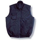 CHALECO ACOLCH.AZUL LISO T/XXL