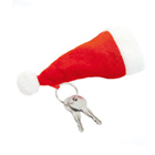 Llavero gorro Papa Noel 