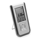 Reloj de sobremesa y estación meteoro...