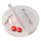 Pastillero redondo con 3 compartiment...