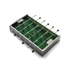 Mini futbolín de aluminio con 2 pelot...