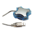 4 unidades centrales USB Multiplug