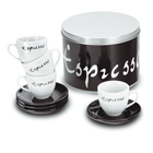 4 tazas de café Sicil